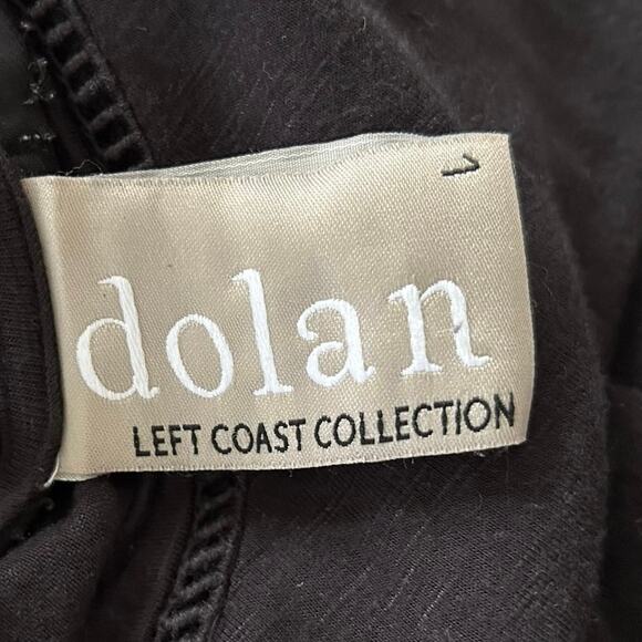 Dolan Anthropologie T-shirt Top Whimsy Goth Casual Women Black 3/4 Sleeve Large - Picture 5 of 9